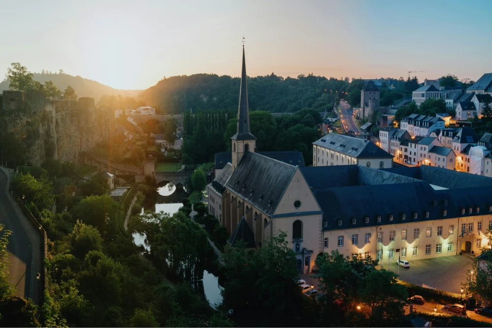 Укреплени и старинные кварталы Люксембурга, фото Caspi