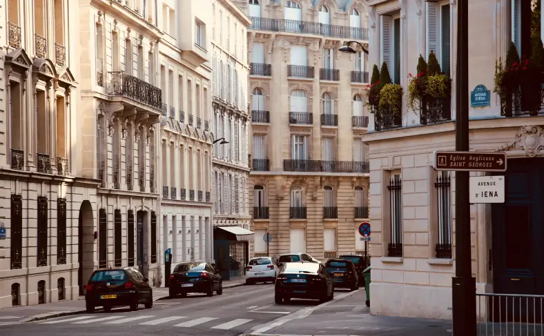 На изображении, улицы Парижа, Париж фото